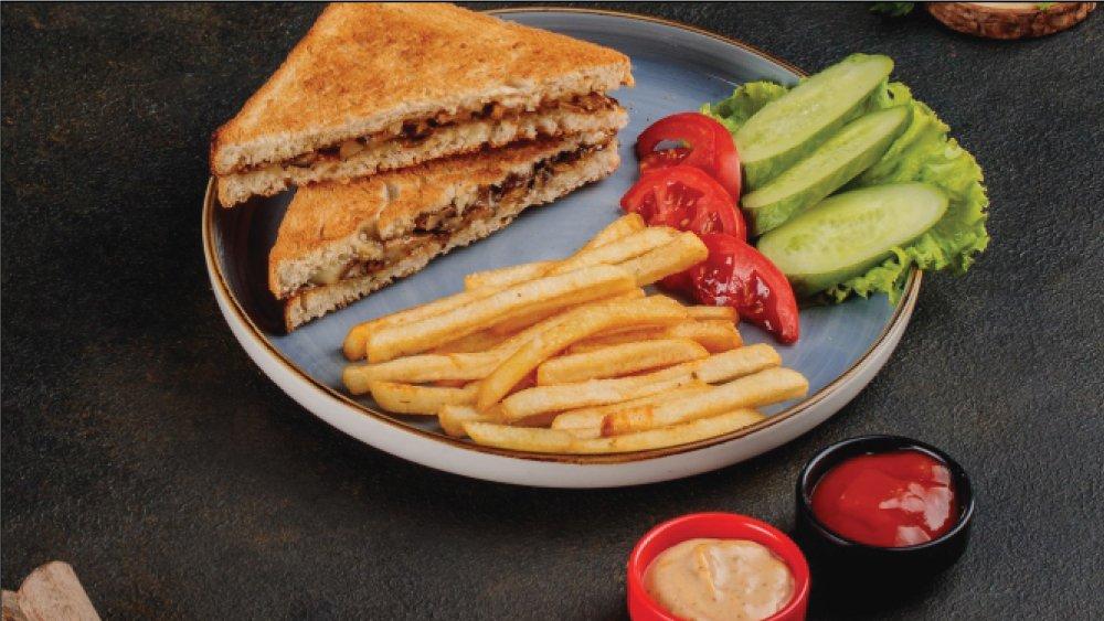 Salyami tost + kartof free