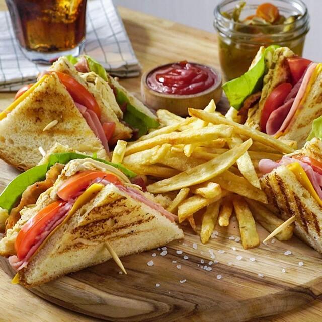 Chicken tost + Kartof free