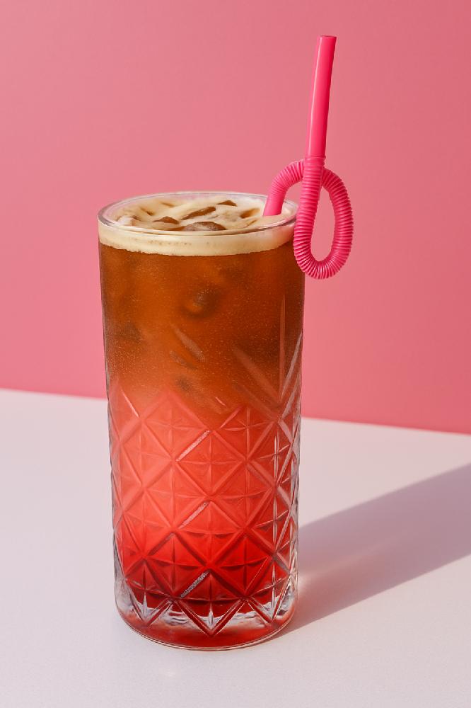 Pink ice Latte