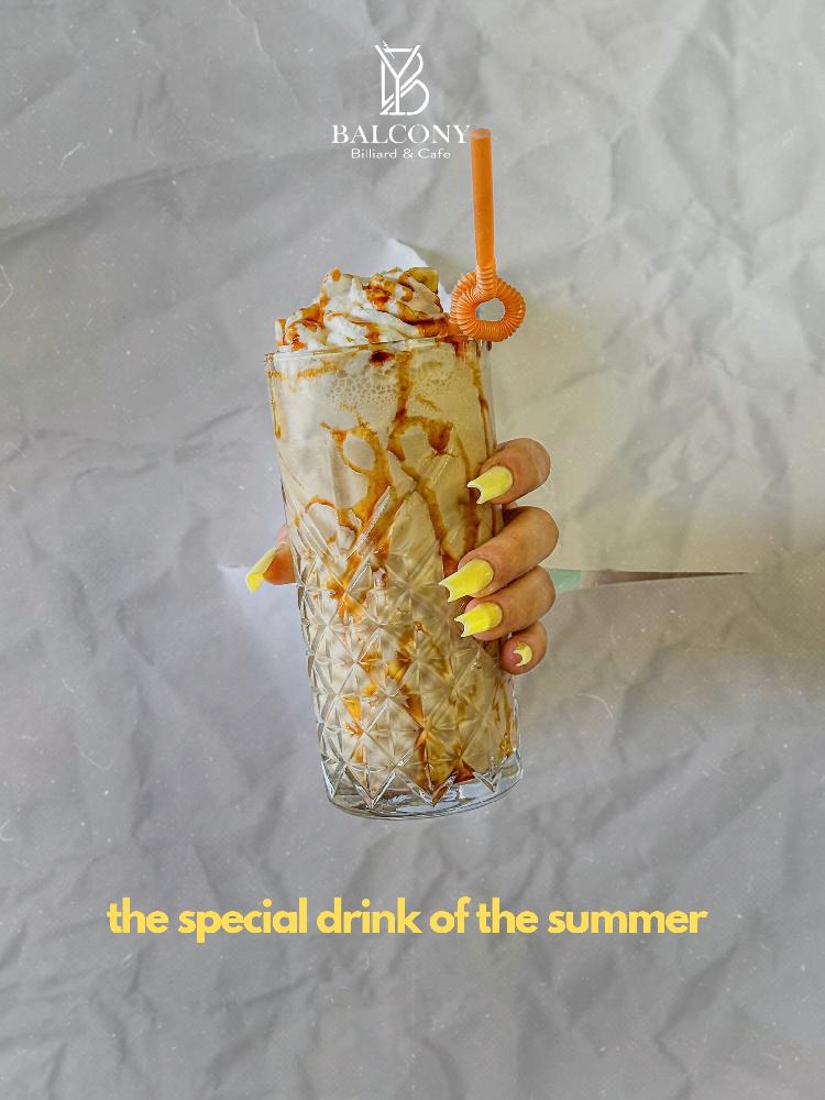 Caramel Hazelnut Milkshake 
