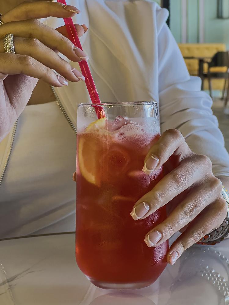 İce tea çiyələk 