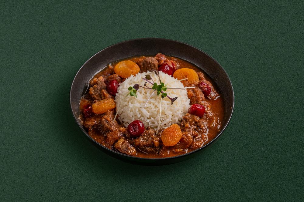 Quzu Tajine Mərakeş üslubunda