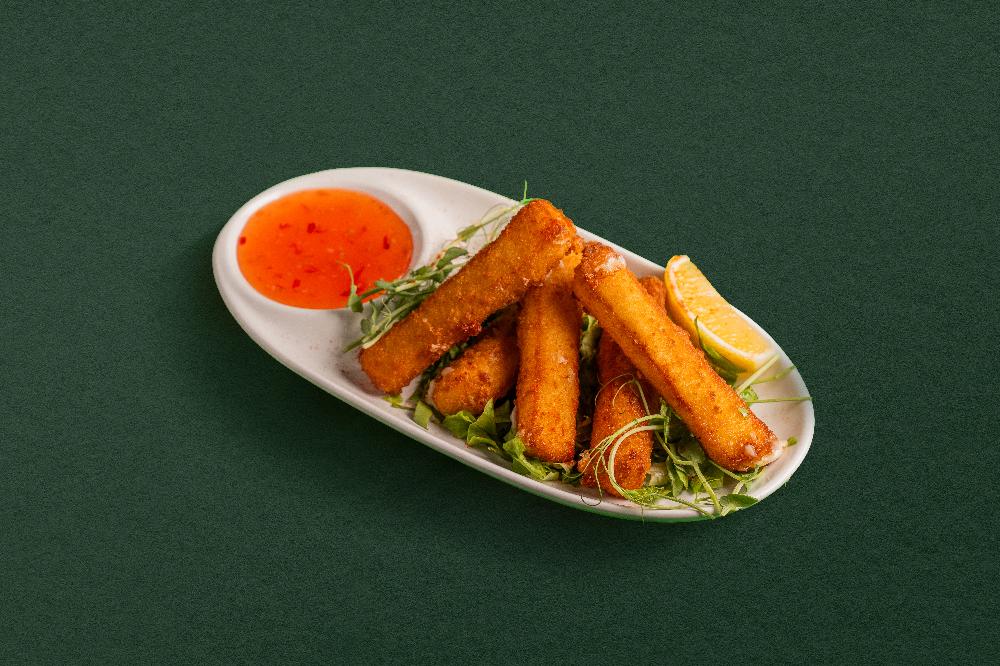 Qızardılmış Mozzarella Çubuqları