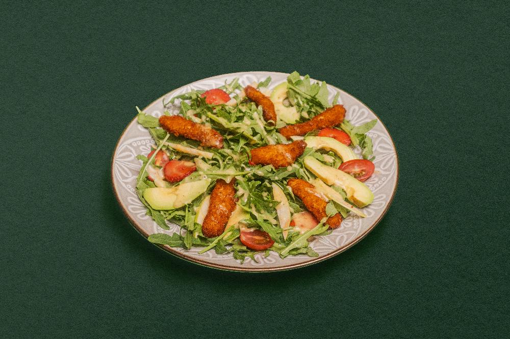 Toyuq Salatı Rukola ilə