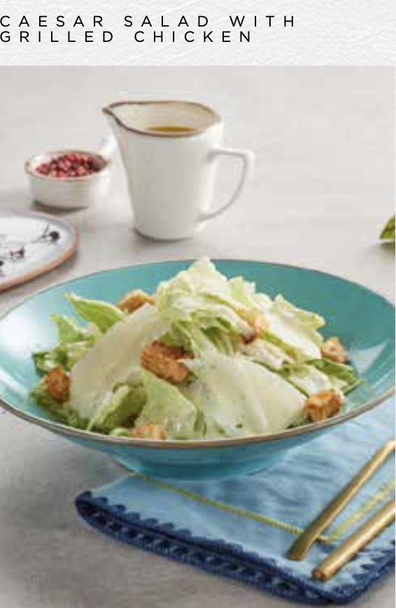 Krevetli Sezar Salatı