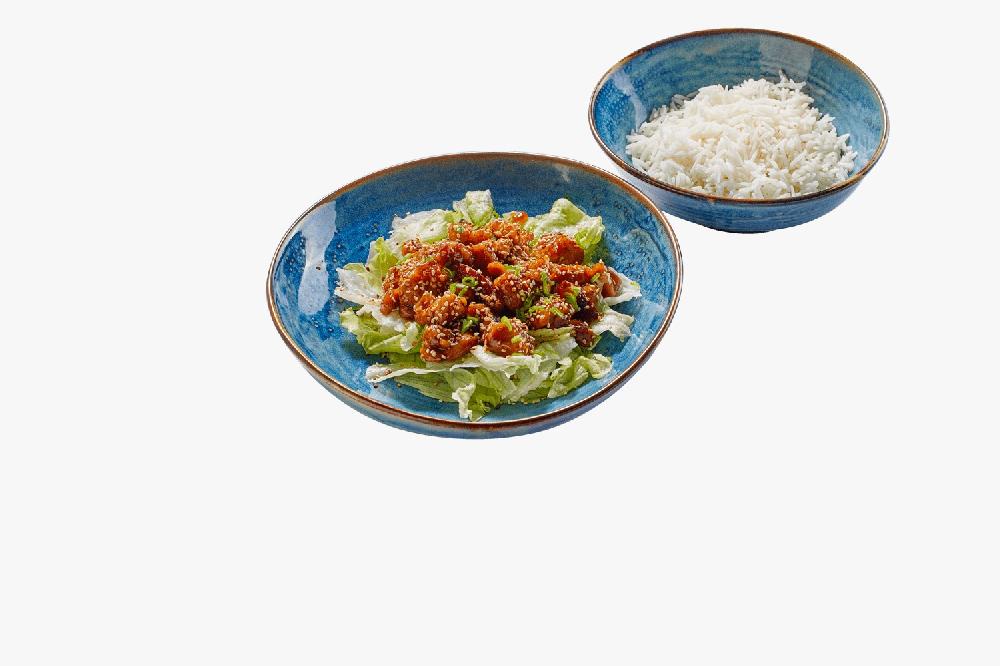 Ballı-Teriyaki Toyuq