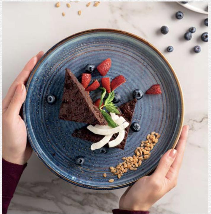 Qlütensiz və Şəkərsiz Brauni