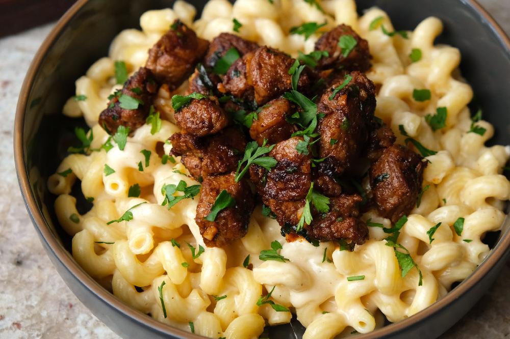 Mac "N "Cheese Biftek (400qr)
