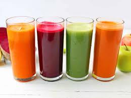 Təzə Sıxılmış Meyvə Şirələri 