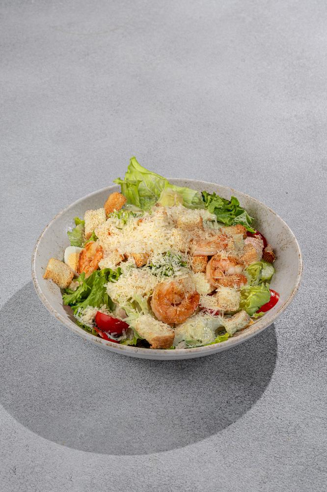 Krevetkalı Sezar Salatı