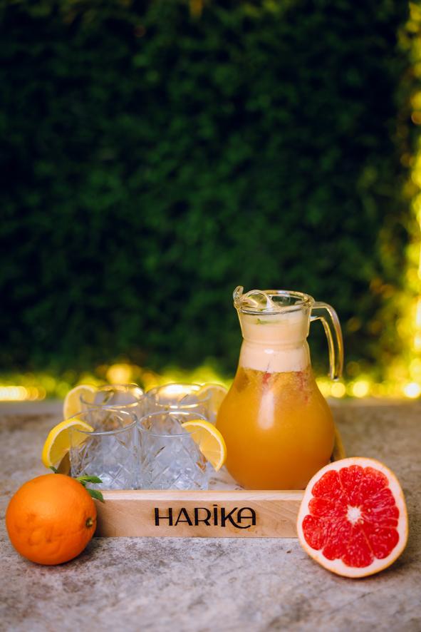 Qreyfrut portağal təbii limonad