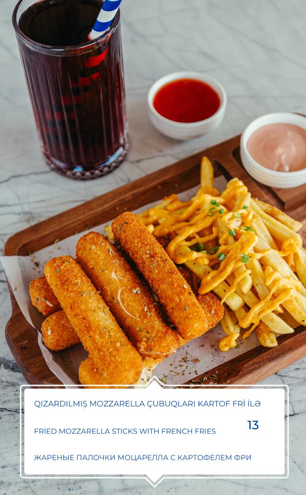 QIZARDILMIŞ MOZZARELLA ÇUBUQLARI 320gr