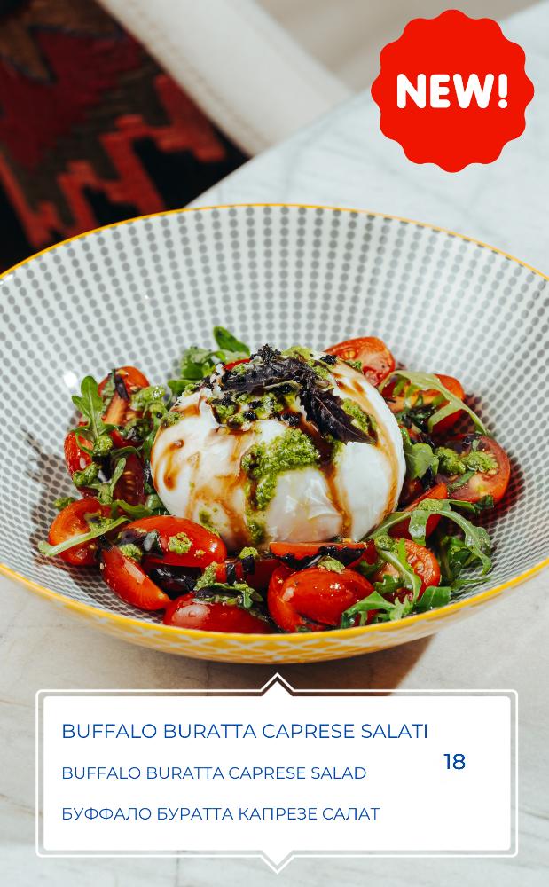 BUFFALO BURATTA SALATI  🌱