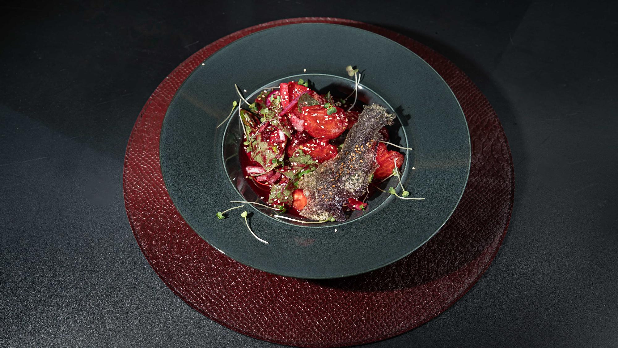 Albalı salatı 
