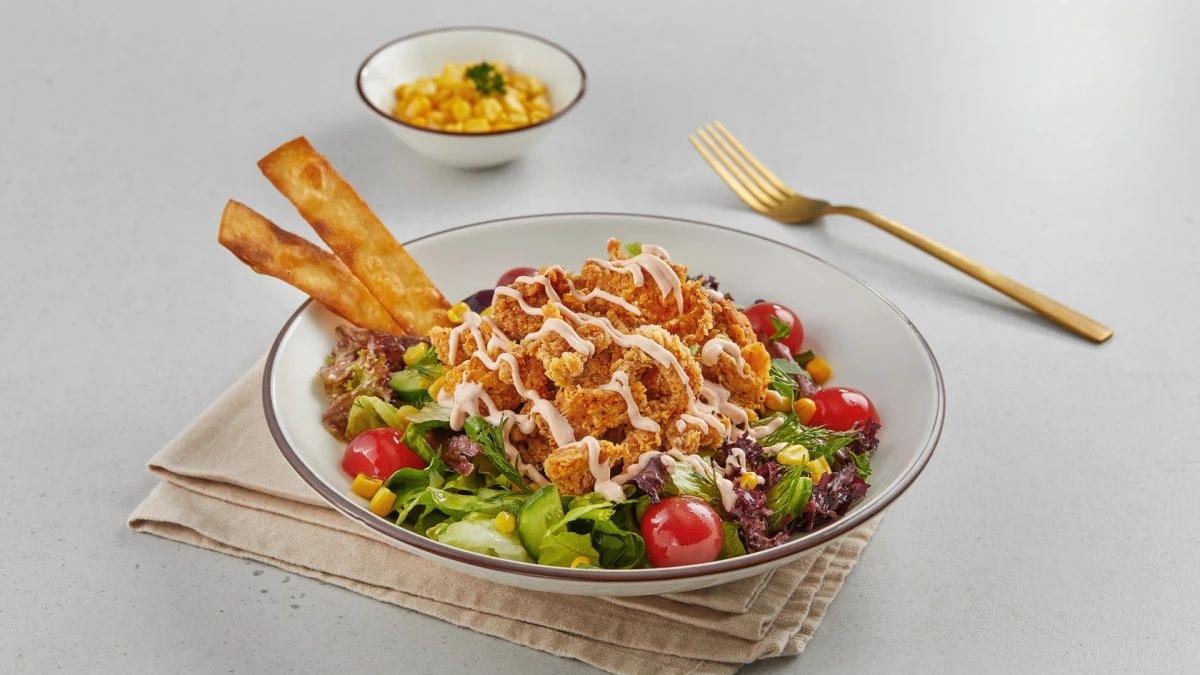 Crispy fried chicken 