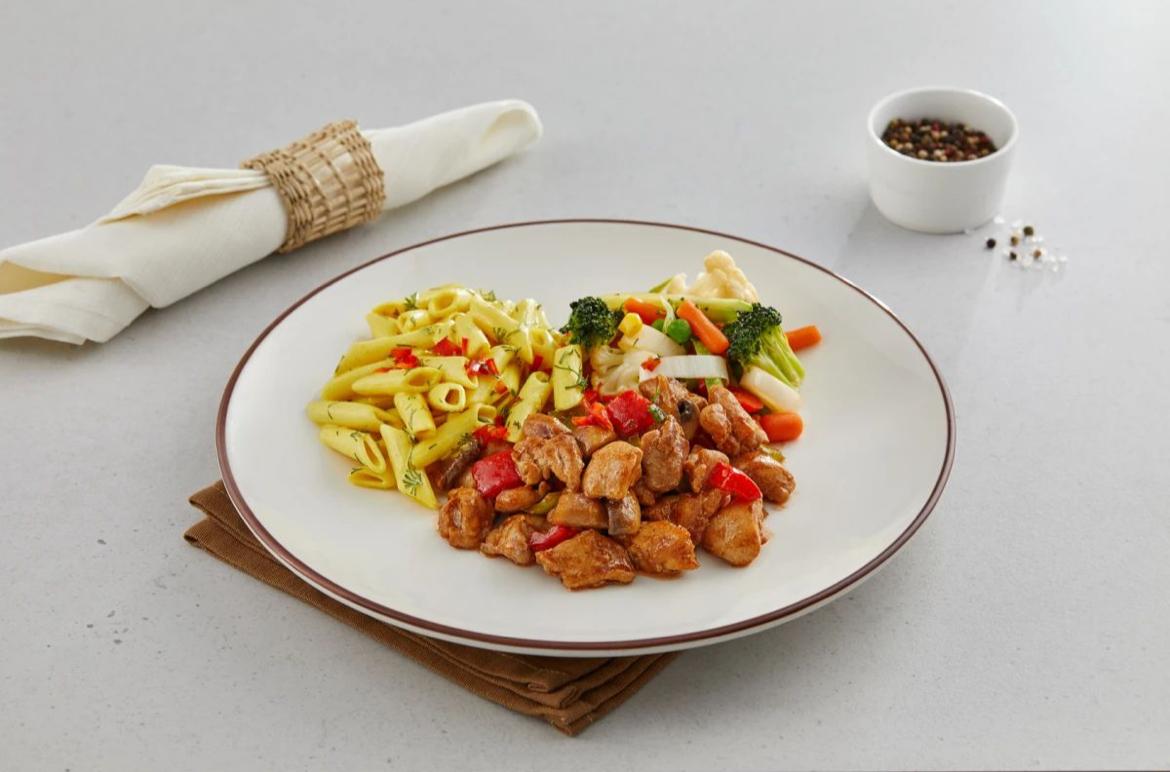 BBQ souslu toyuq lokum 