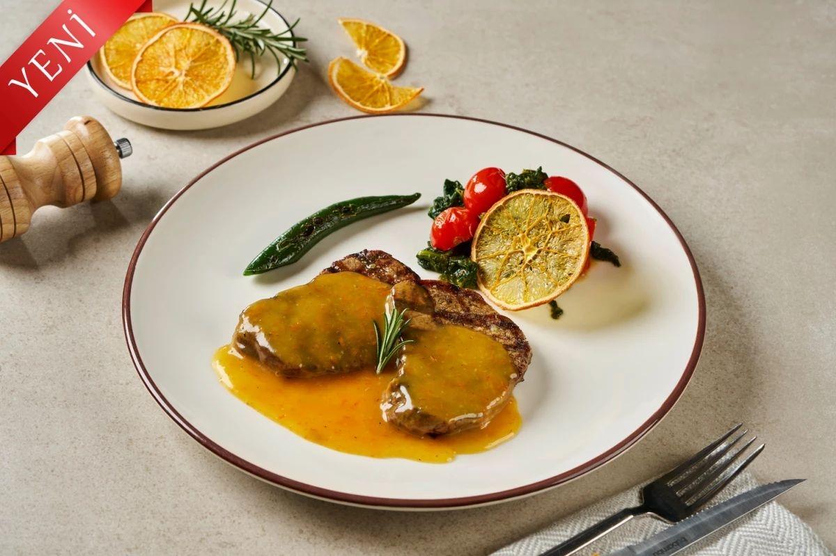 İspanaqlı sitrus steak 