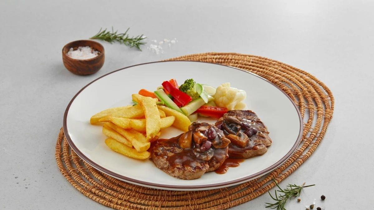 Mush steak 