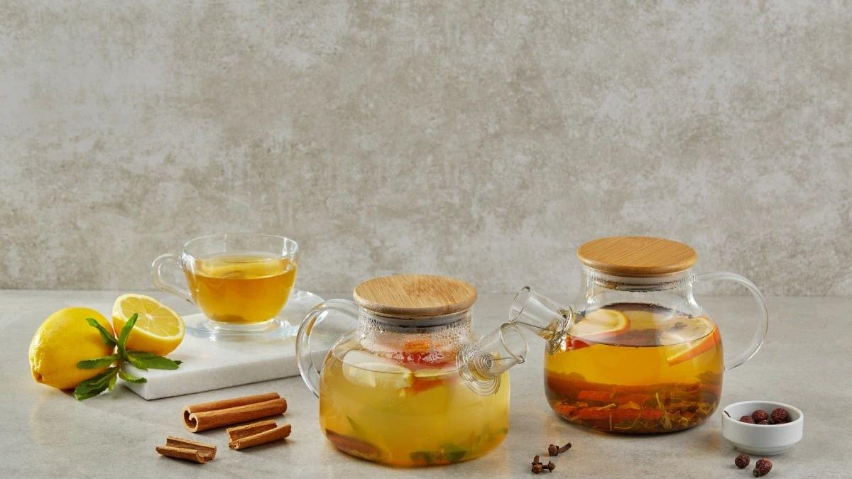 Darçınlı portağallı çay