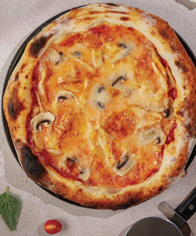 Pollo Funqi Pizza