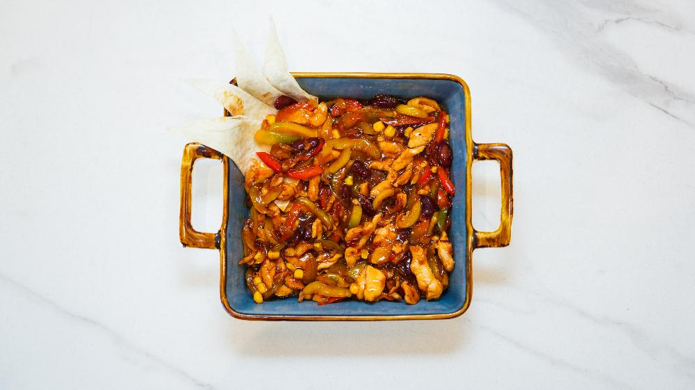 Toyuq fajitas