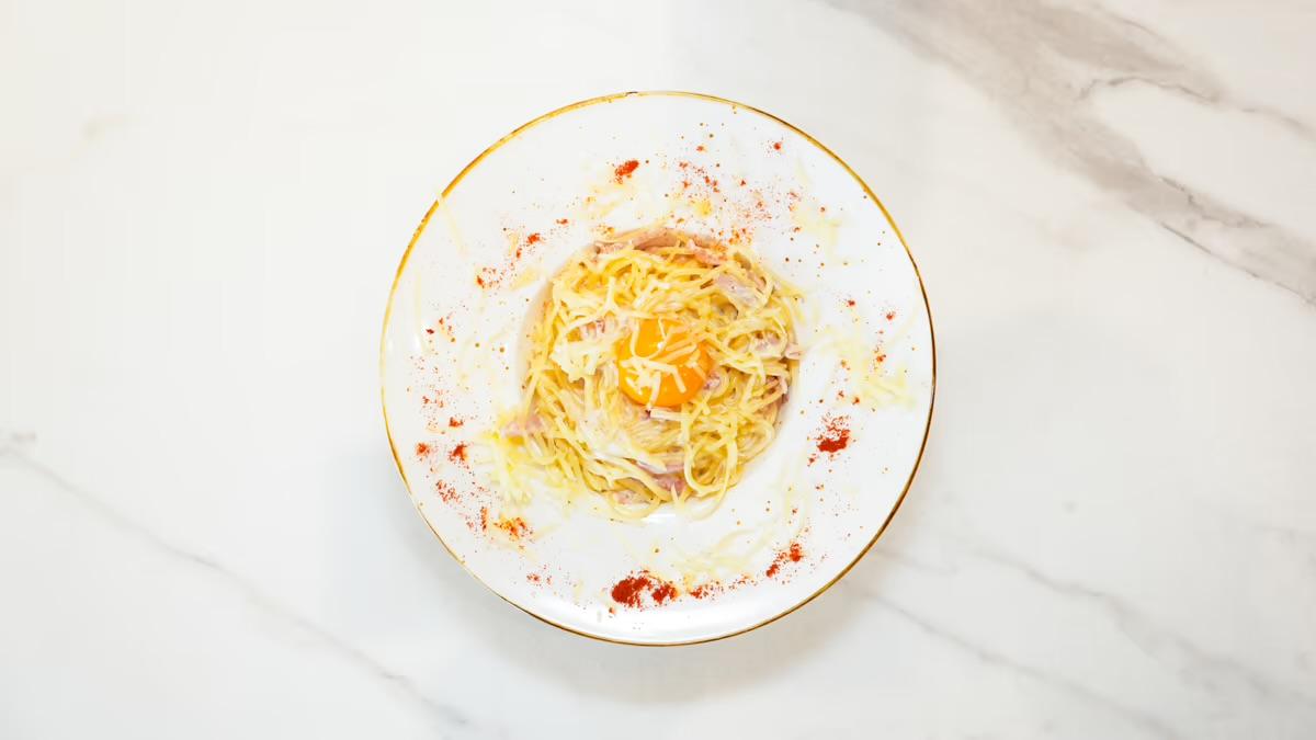 Spagetti carbonara