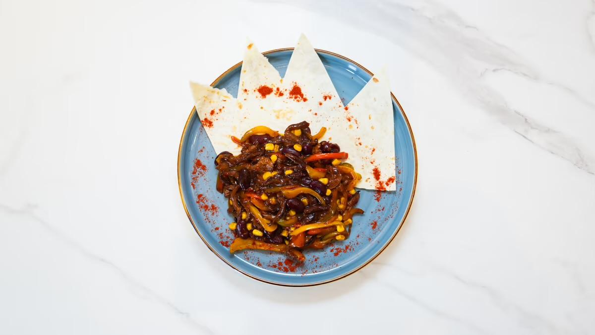 Ət fajitas