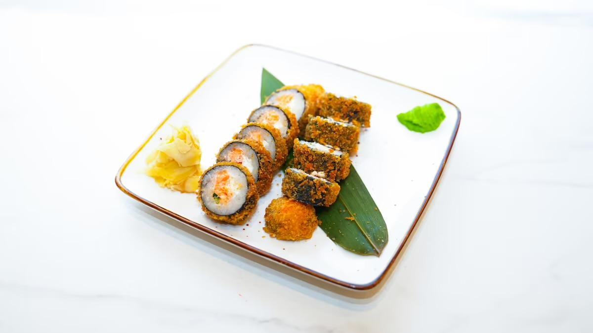 Hot roll salmon