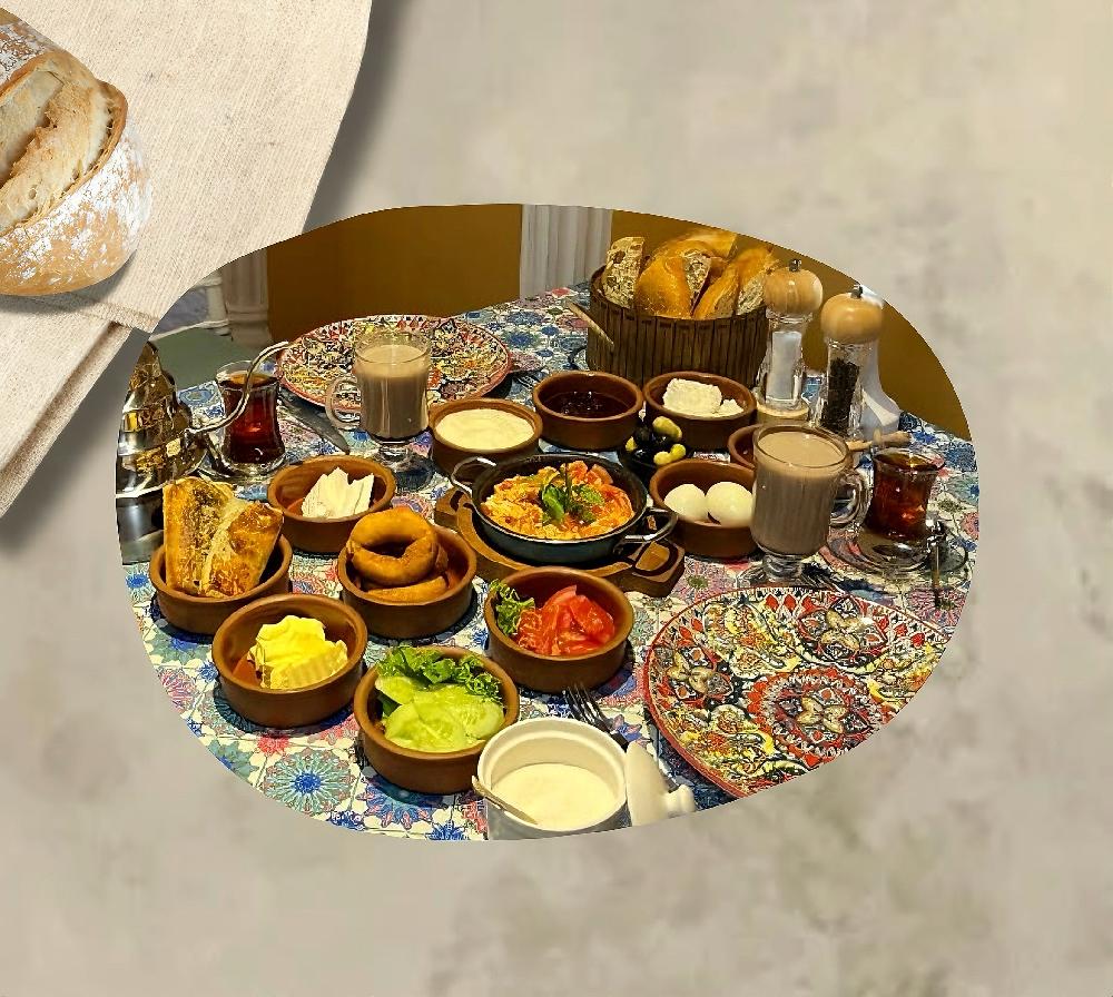 2 Nəfərlik Səhər Yeməyi Seti