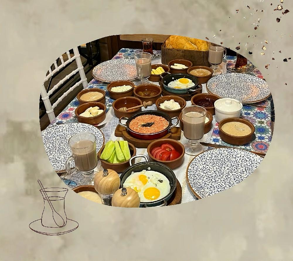 4 Nəfərlik Səhər Yeməyi Seti