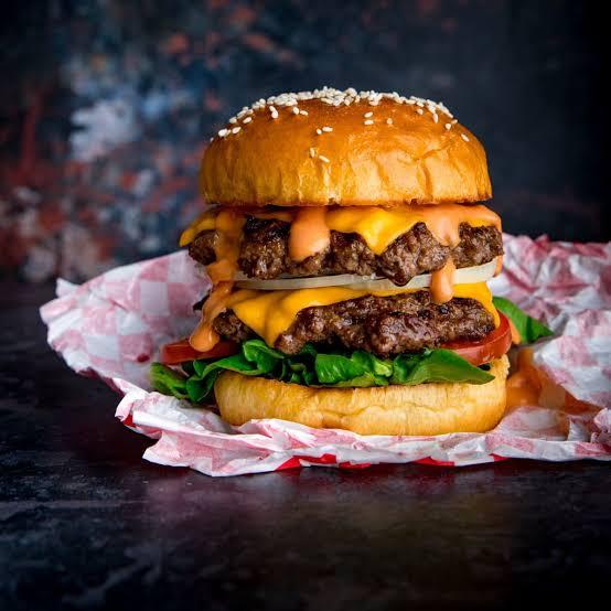 Double beef burger