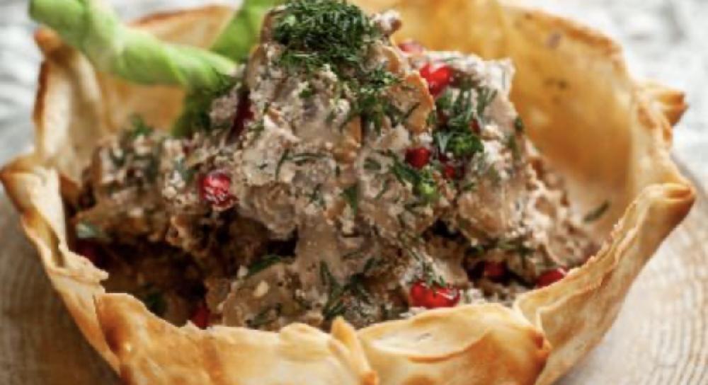 Gürcü Sayağı Göbələk Salatı