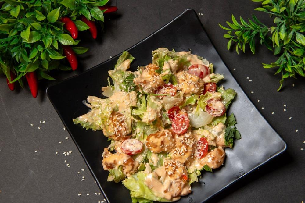 Popkorn salat krvetkali