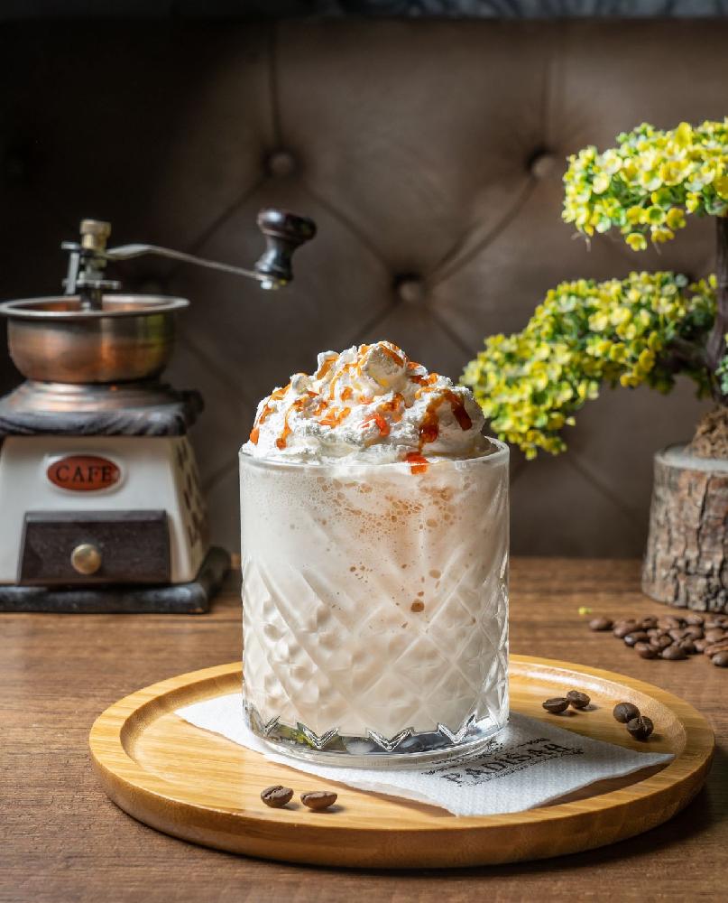 Salted caramel frappuccino