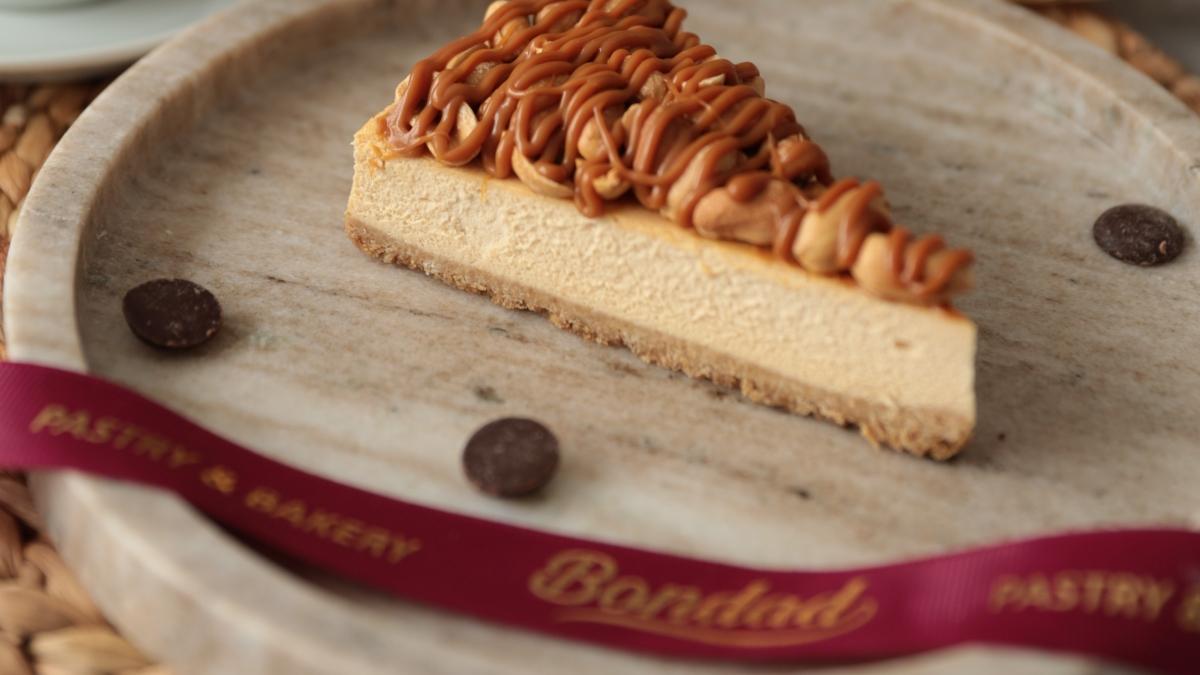 Karamel cheesecake