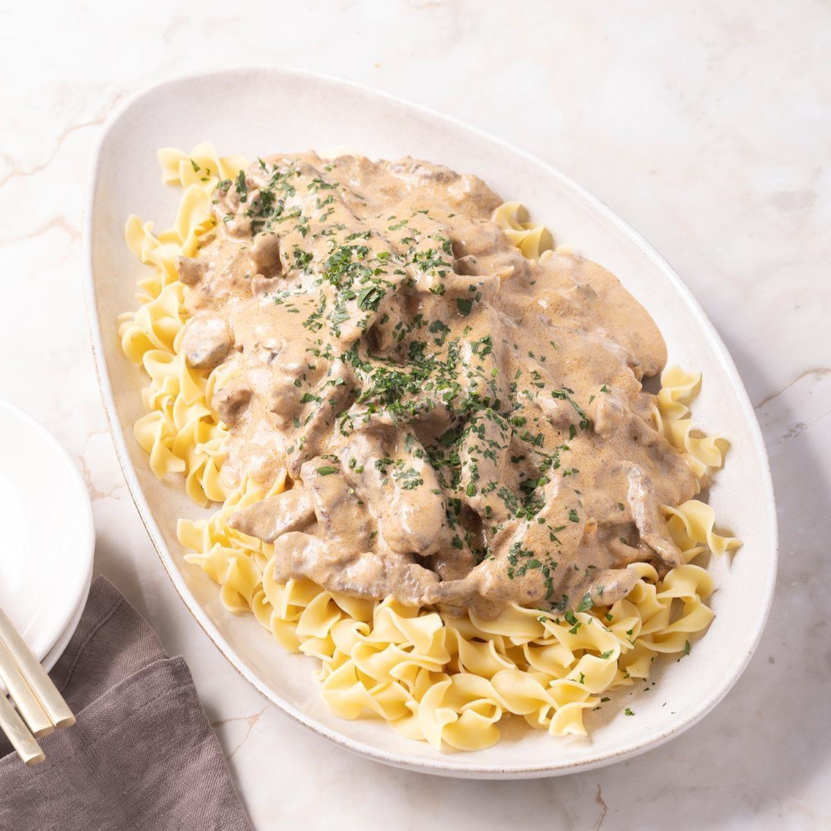 Beef Stroganoff