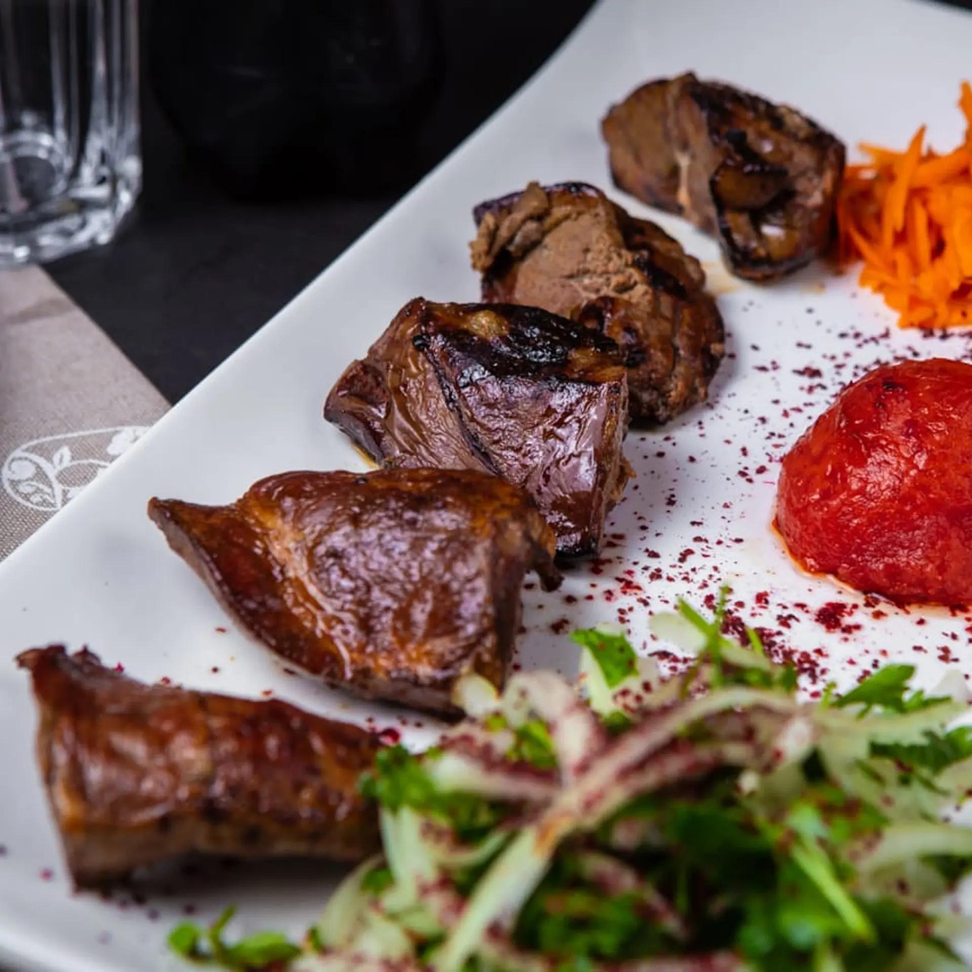 Ciyər quyruq kababı