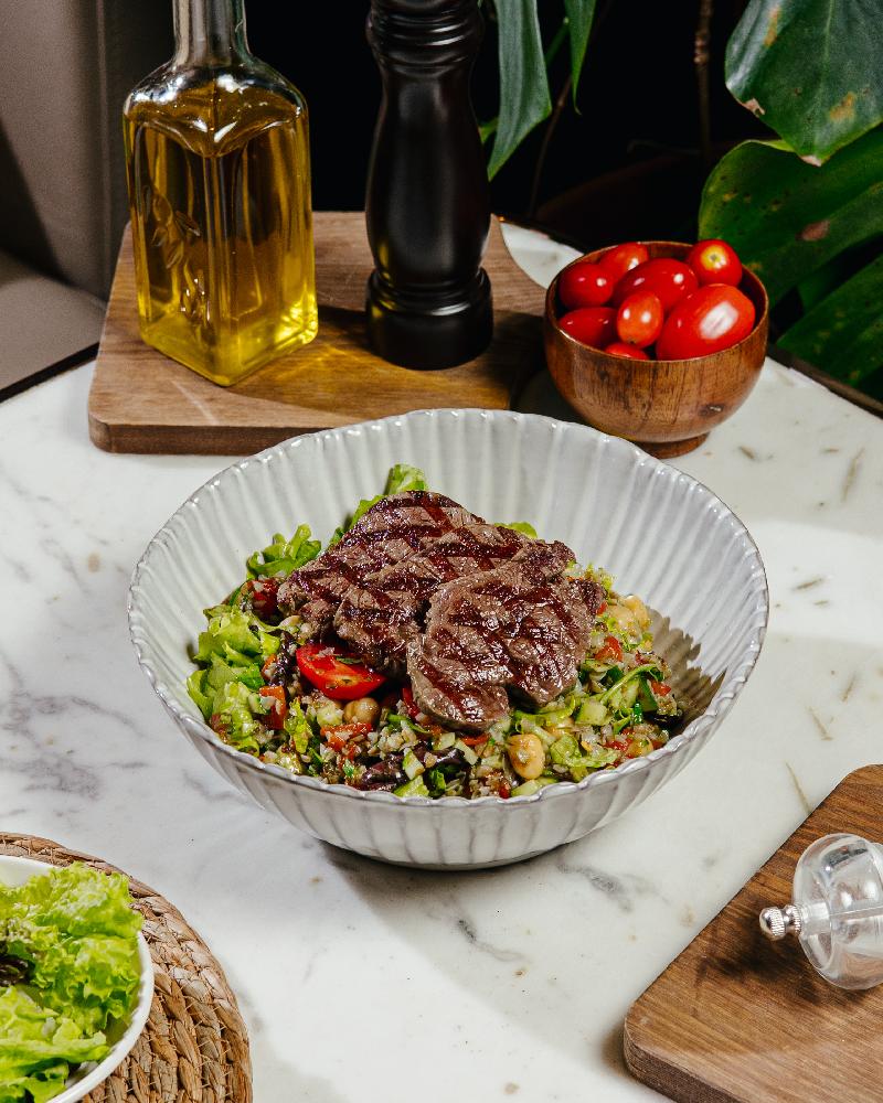 QARABAŞAQ SALATI ƏTLİ