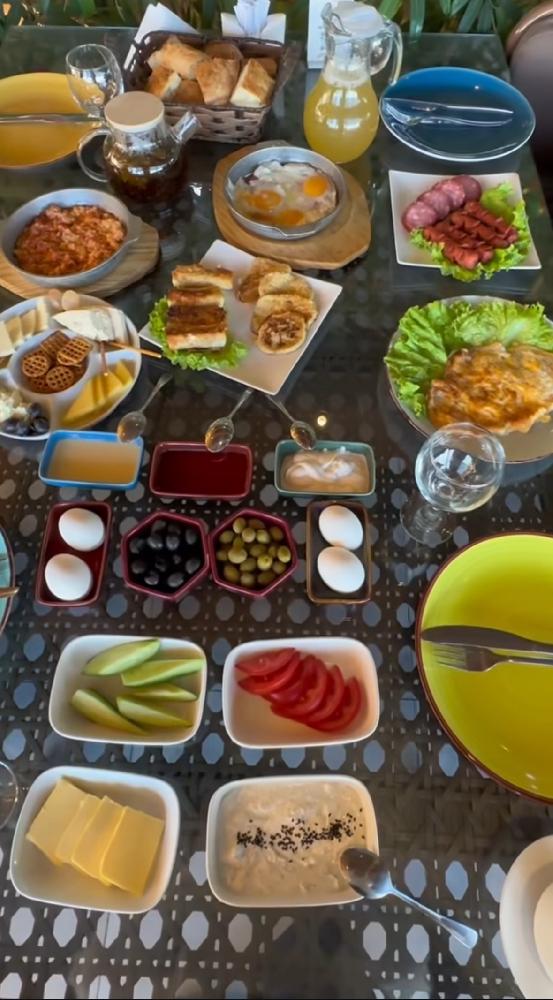 Səhər yeməyi 4 neferlik set 