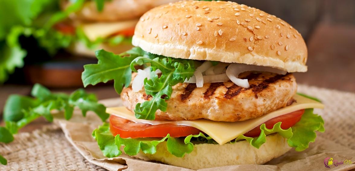 Toyuq burger