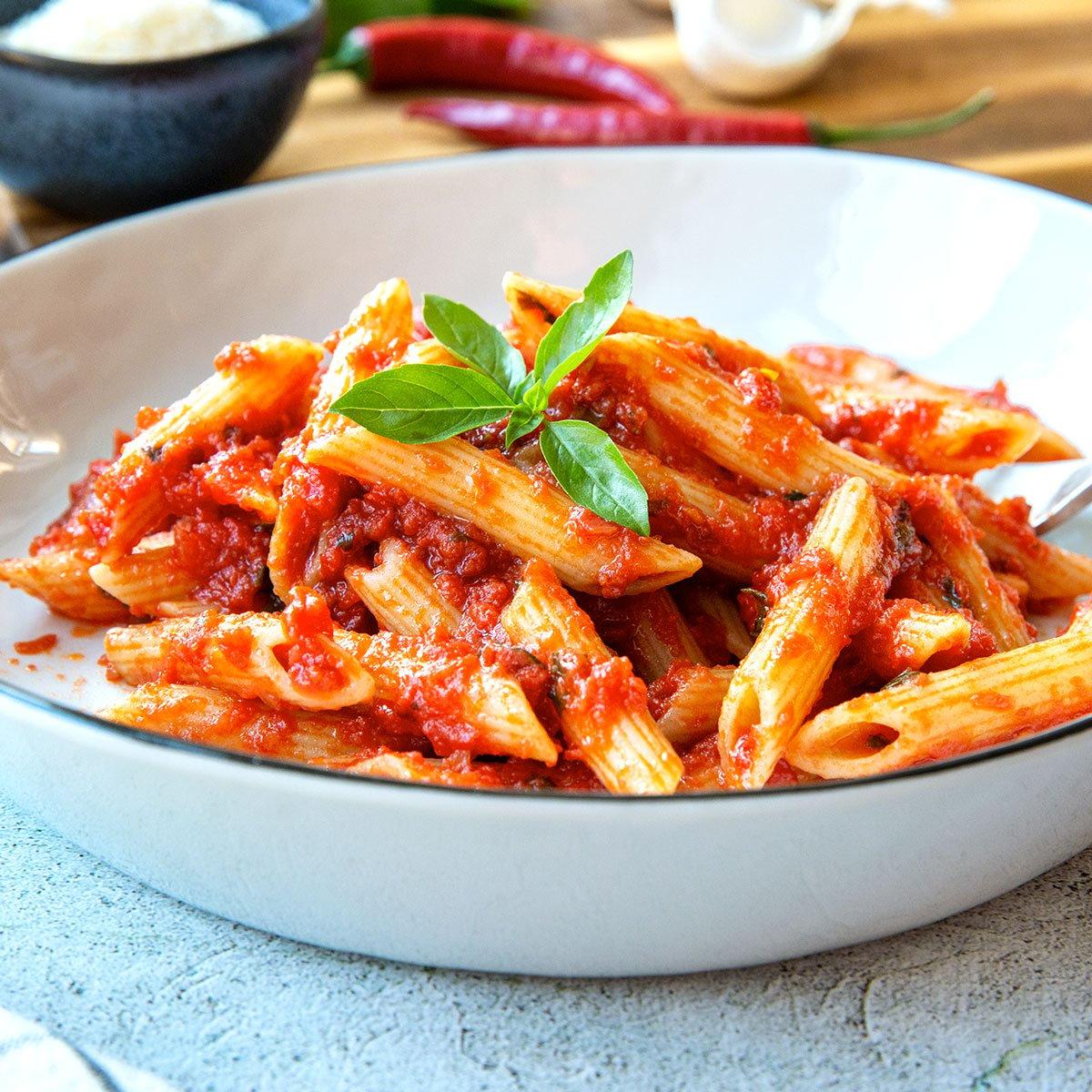 Penne arabiata