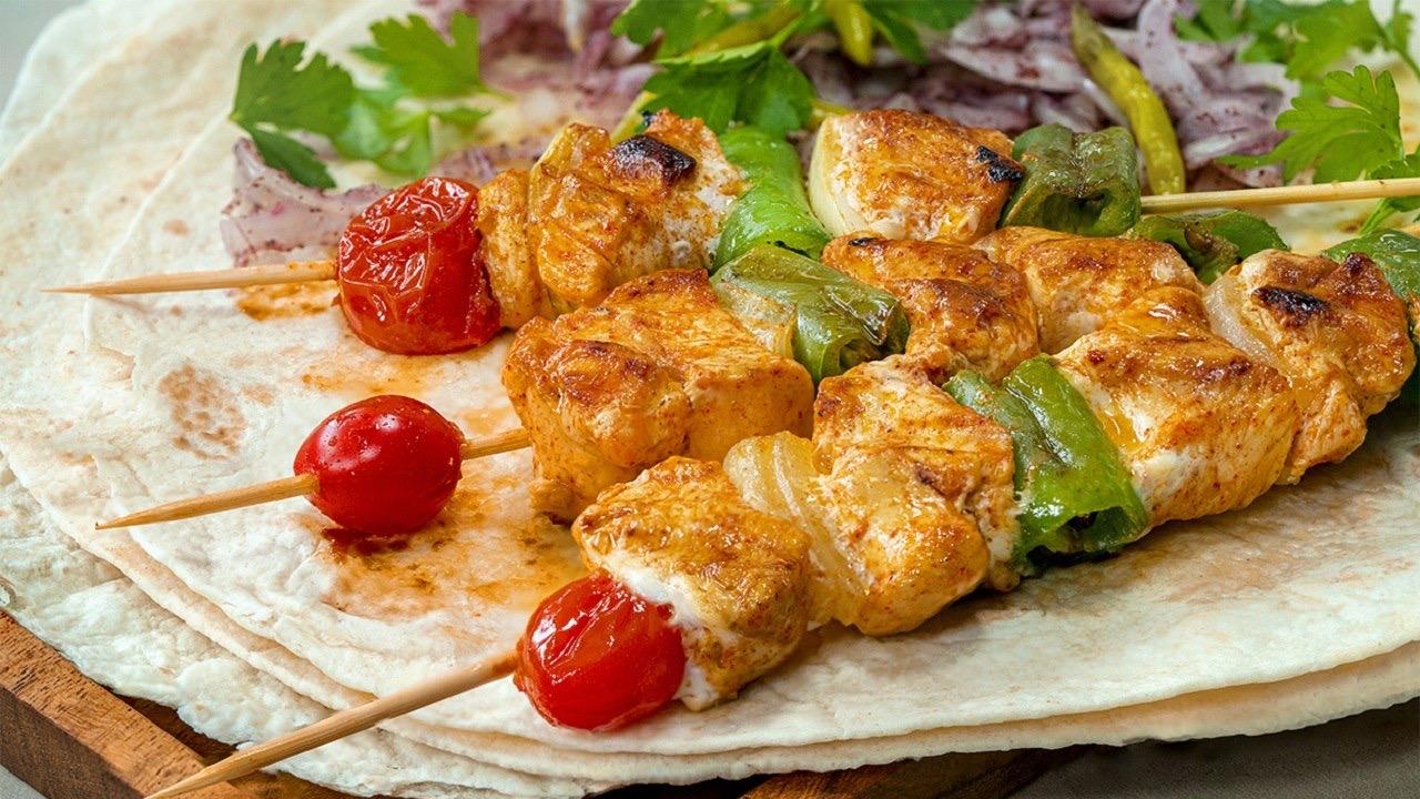 Toyuq çöp şiş