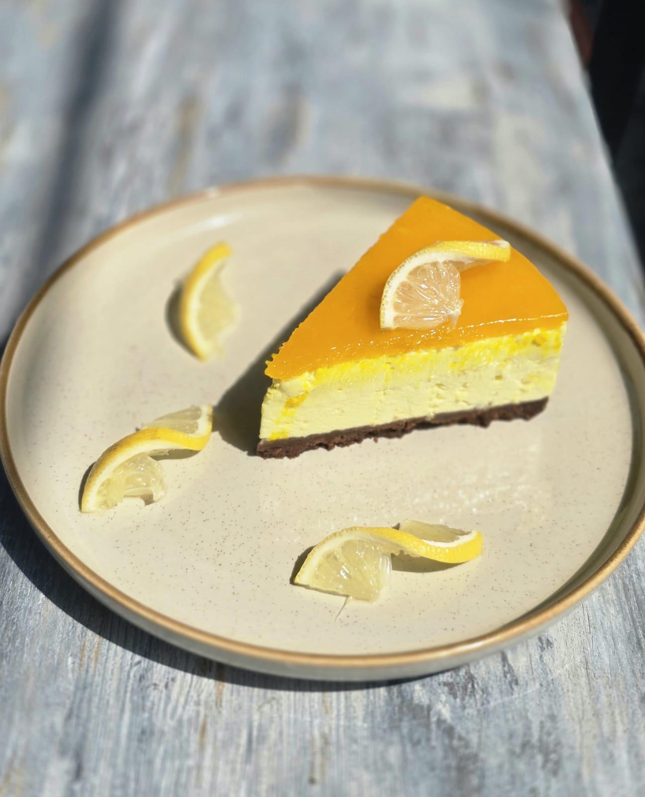 Limonlu  cheesecake