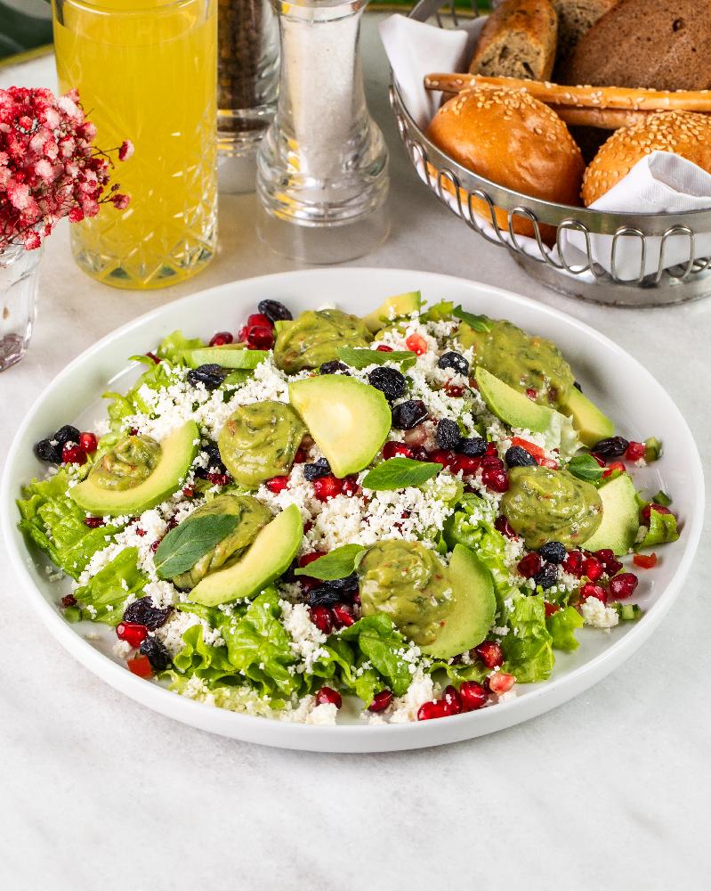 Avocado & Cheese Salad