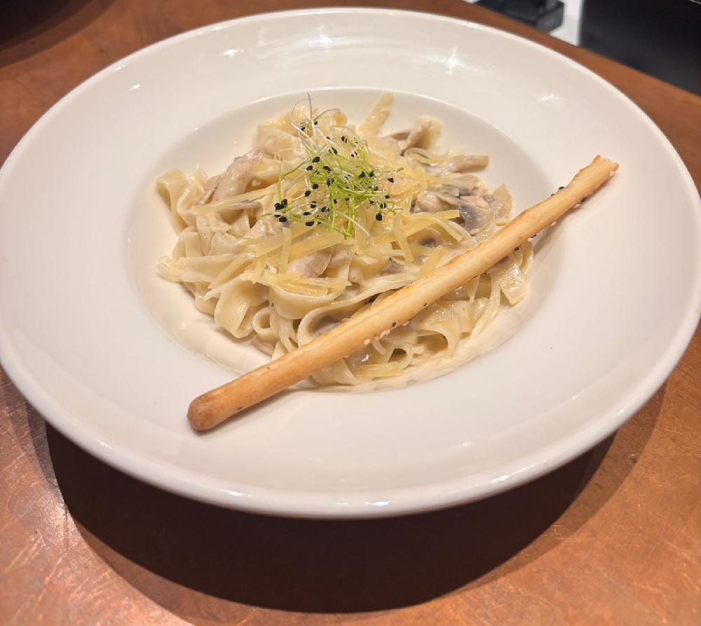 Fettuccine alfredo