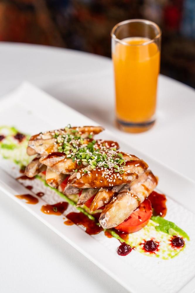 Crispy eggplant