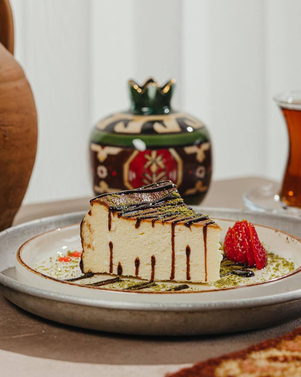 San Sebastian cheesecake