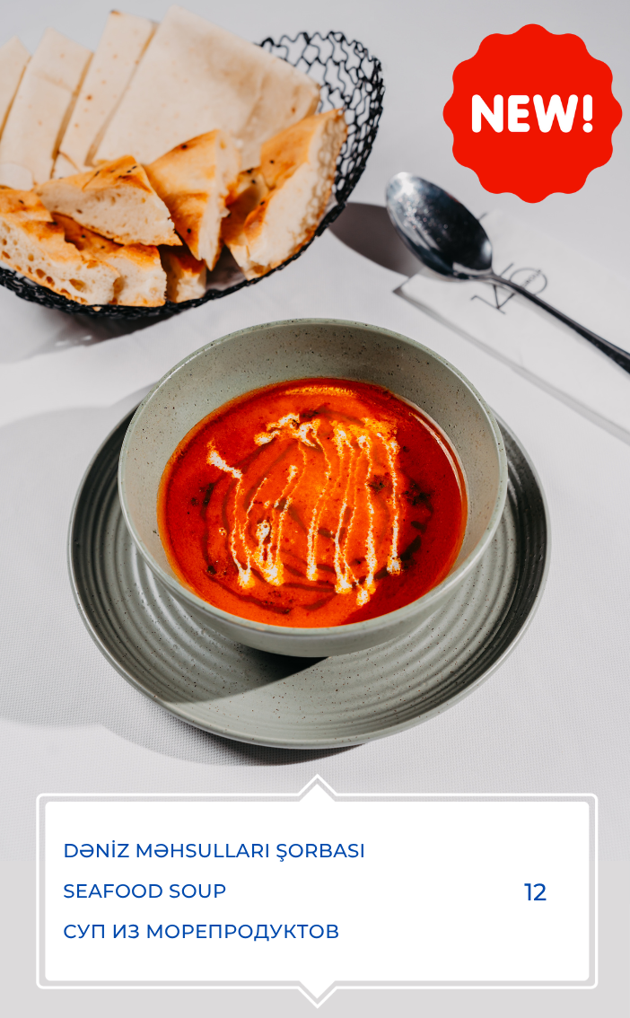 DƏNİZ MƏHSULLARI ŞORBASI
