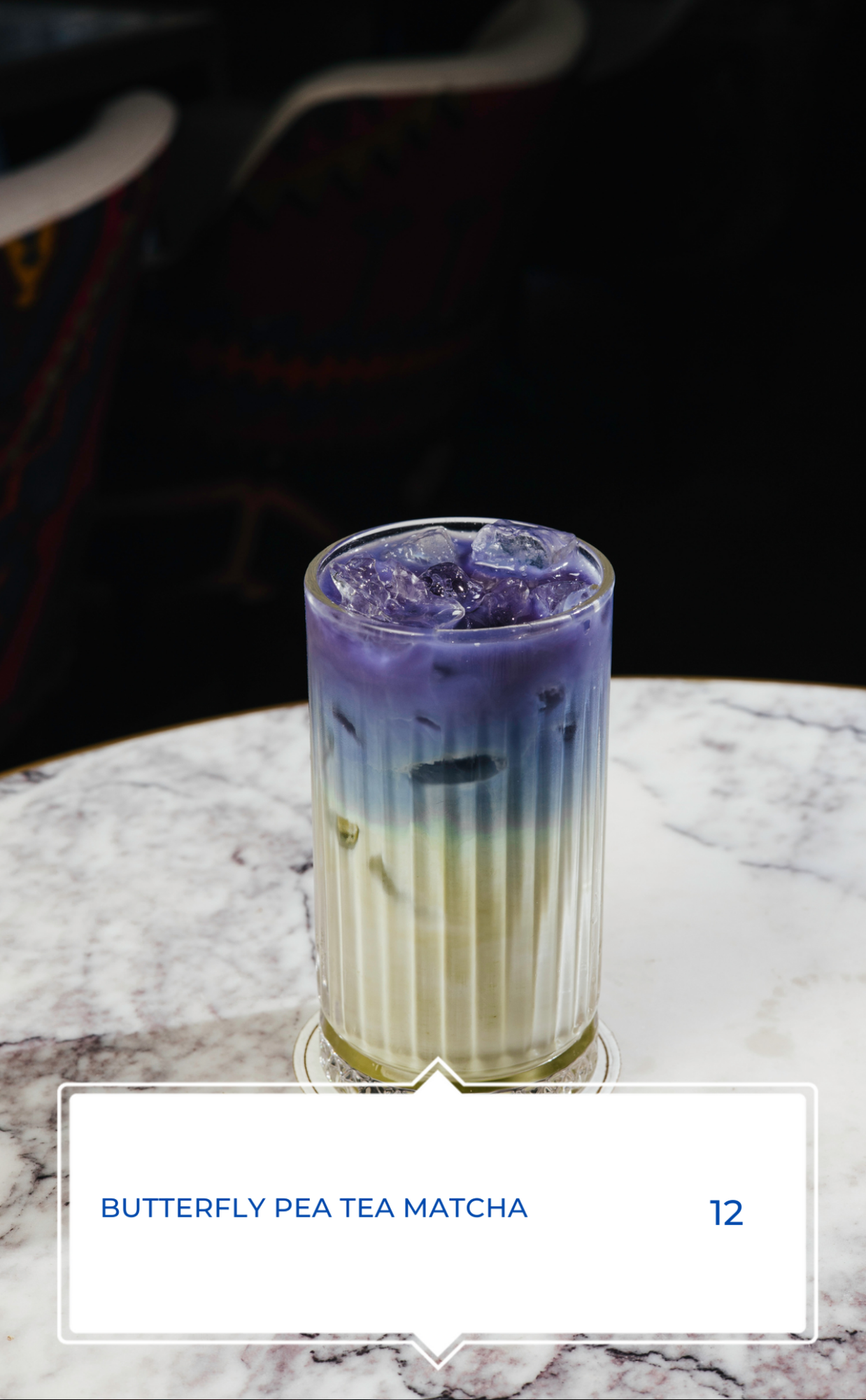 BUTTERFLY PEA MATCHA LATTE