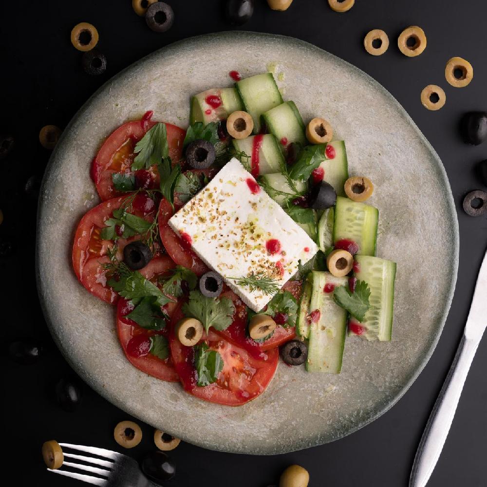 Yunan Karpaccio salatı